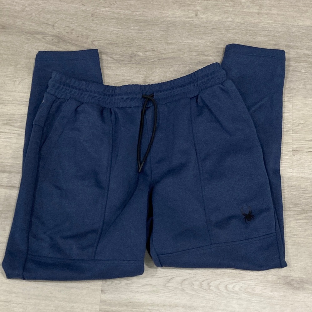 Navy Spider Blue Jogger Pants